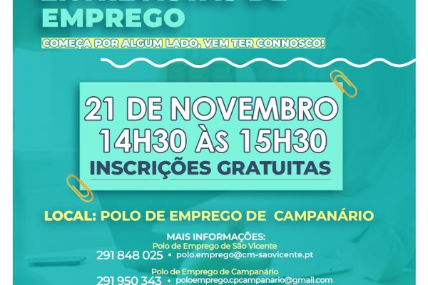 WORKSHOP: ENTREVISTAS DE EMPREGO