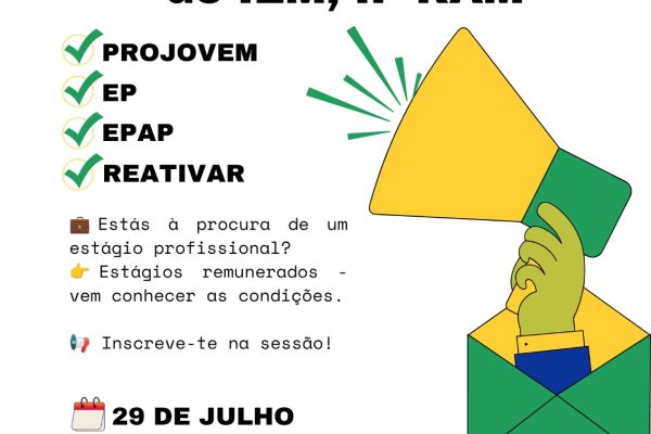 SESSÃO DE INFORMAÇÃO: PROGRAMAS DE ESTÁGIOS DO IEM, IP-RAM